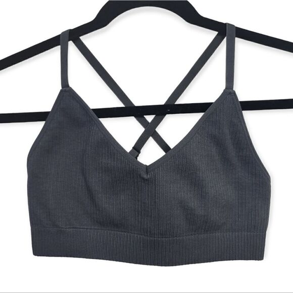 Good American seamless chunky rib bra, 1/2 - Picture 1 of 8